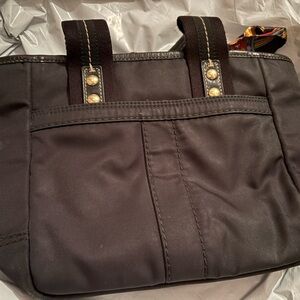 Coach Hampton small nylon tote